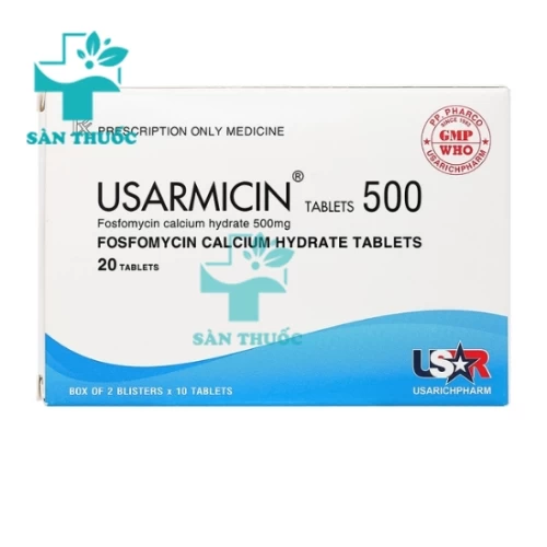 Usarmicin 500mg - Thuốc điều trị nhiễm khuẩn của USARICHPHARM