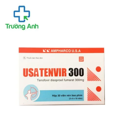 Usatenvir 300 Ampharco USA - Điều trị nhiễm HIV và viêm gan B