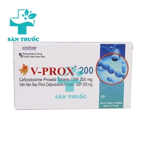 V-Prox 200 – Thuốc điều trị nhiễm khuẩn hiệu quả của Ấn Độ