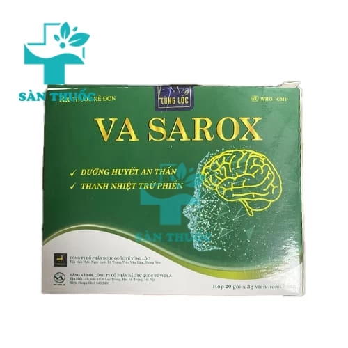 Va Sarox Tùng Lộc - Giúp hỗ trợ an thần, cải thiện giấc ngủ