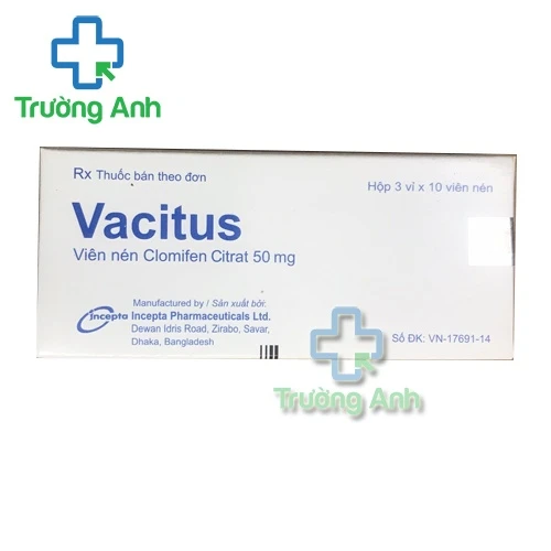 Vacitus - Thuốc điều trị chứng vô sung ở nữ của Ấn Độ