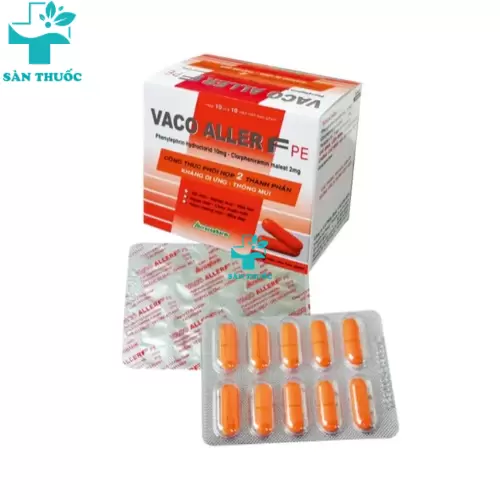 Vaco Allerf FE - Chlorpheniramine + Phenylpropanolamine Vacopharm