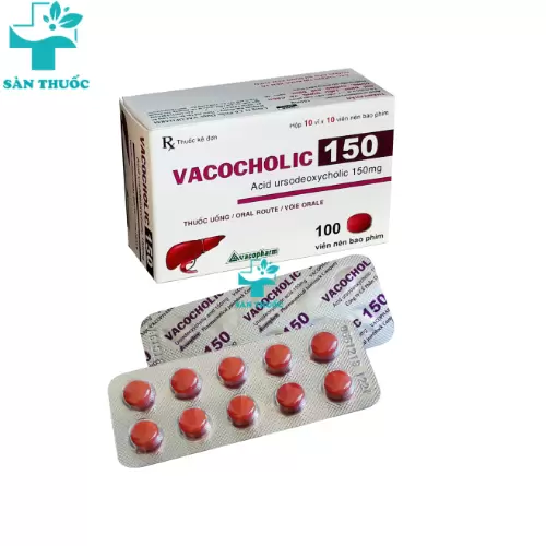 Vacocholic 150 - Acid ursodeoxycholic 150mg Vacopharm
