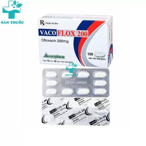 Vacoflox 200 - Ofloxacin 200mg Vacopharm