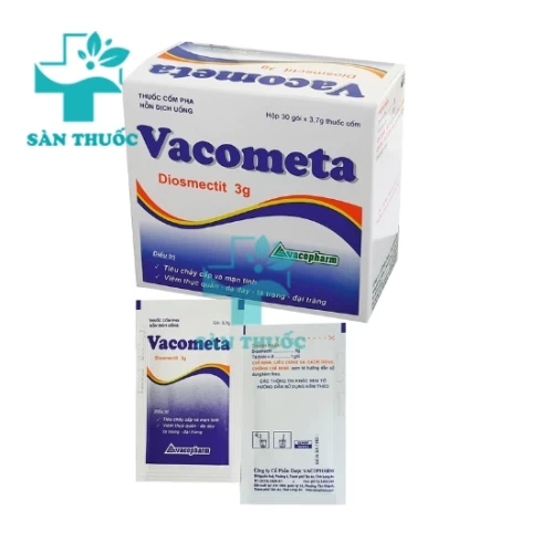 Vacometa Vacopharm - Thuốc điều trị triệu chứng đau của viêm thực quản, dạ dày và ruột
