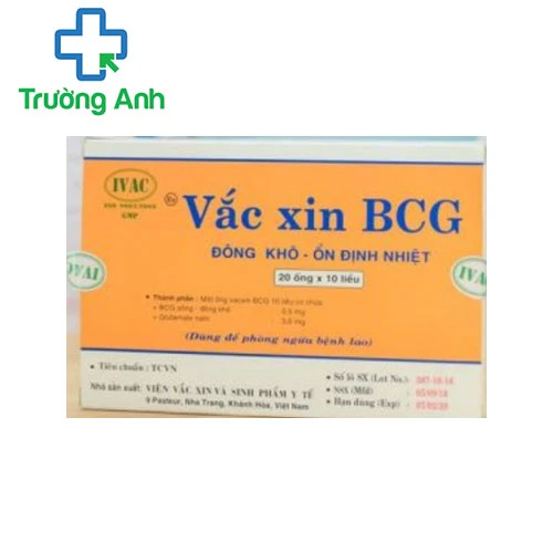 Vacxin BCG - Phòng bệnh lao cho trẻ sơ sinh hiệu quả