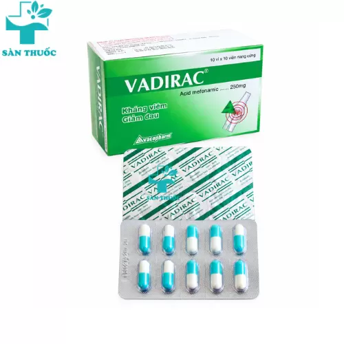 Vadirac - Acid mefenamic 250mg Vacopharm