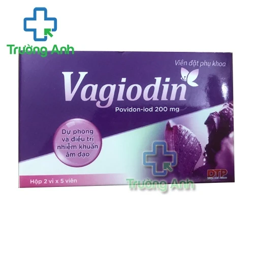 Vagiodin - Viên đặt điều trị nhiễm khuẩn âm đạo của CPC1
