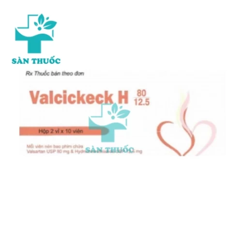 Valcickeck H Mepro - Thuốc điều trị tăng huyết áp hiệu quả