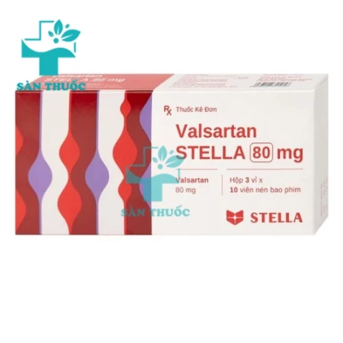 Valsartan 80mg - Thuốc điều trị huyết áp cao hiệu quả