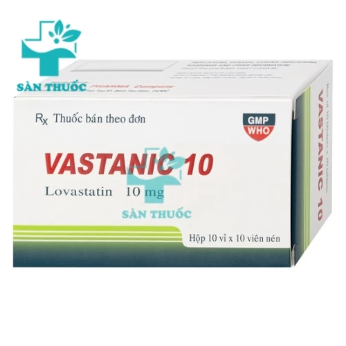 Vastanic 10 - Thuốc điều trị tăng cholesterol hiệu quả