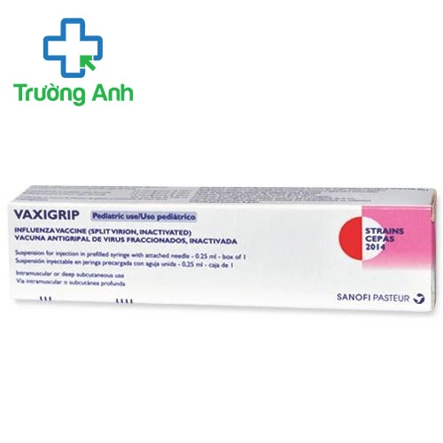 Vaxigrip 0.25ml - Vaccine phòng bệnh cúm mùa hiệu quả