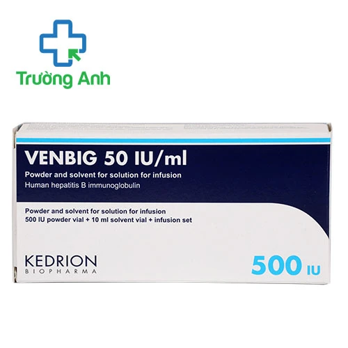 Venbig 500IU Kedrion - Thuốc phòng và điều trị bệnh viêm gan B