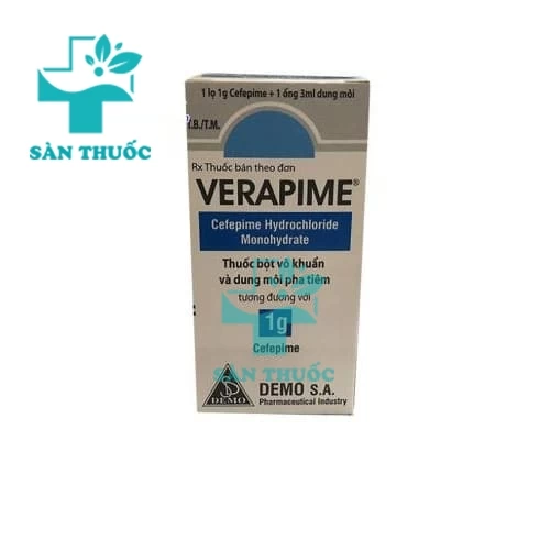 Verapime 2g - Thuốc chống nhiễm khuẩn hiệu quả của Hy Lạp