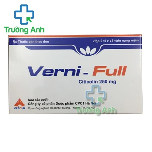 Verni-full - Thuốc điều trị rối loạn lo âu hiệu quả của CPC1HN