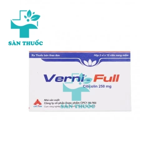 Verni-full - Thuốc điều trị rối loạn lo âu hiệu quả của CPC1HN