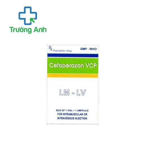 Viciperazol 1g VCP - Thuốc điều trị nhiễm khuẩn nặng