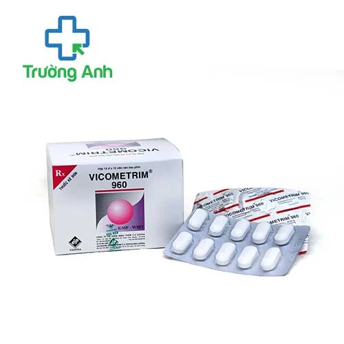 Vicometrim 960 Vidipha - Thuốc điều trị nhiễm khuẩn nhanh chóng