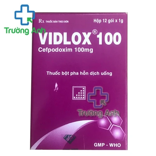 Vidlox 100 Vidipha - Thuốc điều trị nhiễm khuẩn cho trẻ
