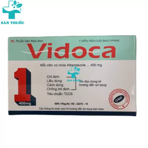 Vidoca - Albendazole 400mg Thephaco