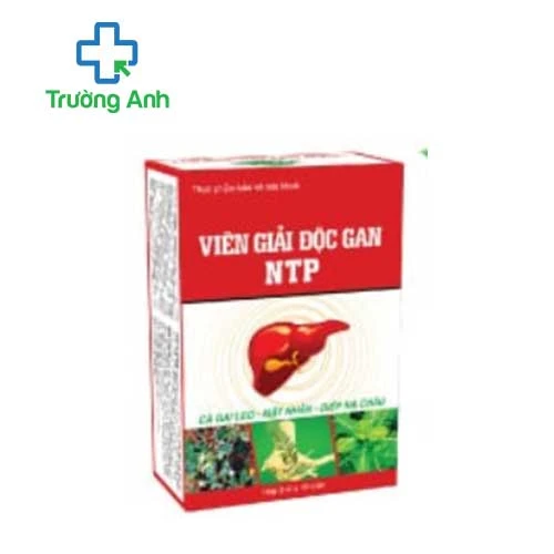 Viên giải độc gan-NTP (lọ 30 viên) - Tăng cường chức năng gan