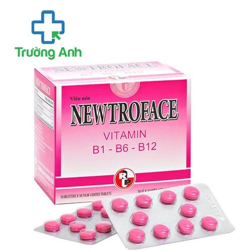 Viên nén Newtroface  - Giúp bổ sung vitamin B1,B6, B12 cho cơ thể