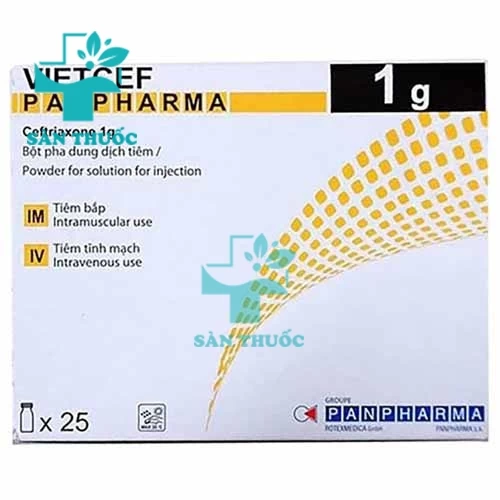Vietcef - Thuốc điều trị nhiễm khuẩn hiệu quả của Pháp