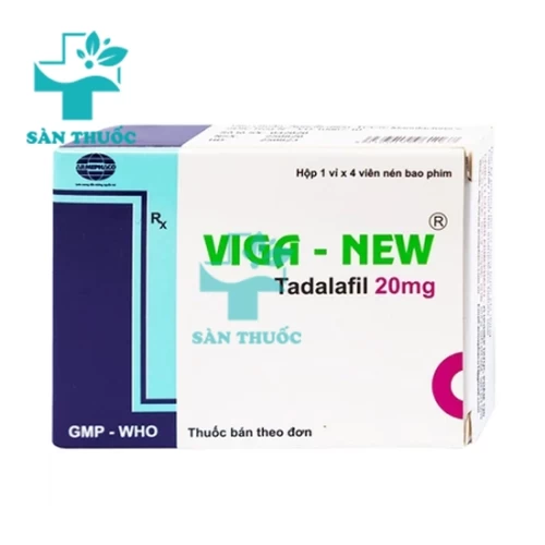 Viga-New - Thuốc điều trị rối loạn cương dương hiệu quả