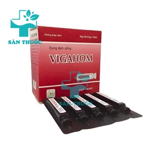 Vigahom - Thuốc điều trị thiếu máu do thiếu sắt của Phương Đông