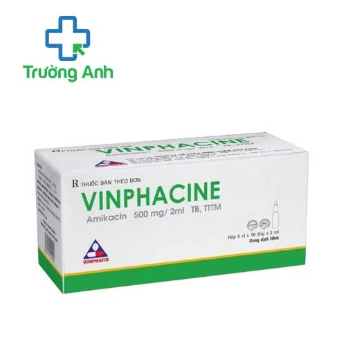 Vinphacine 500mg/2ml Vinphaco - Thuốc điều trị nhiễm khuẩn nặng