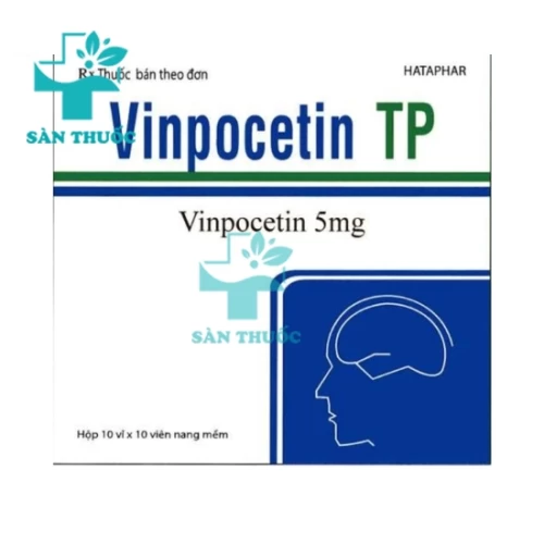 Vinpocetin TP - Thuốc trị rối loạn tuần hoàn máu não của Hataphar