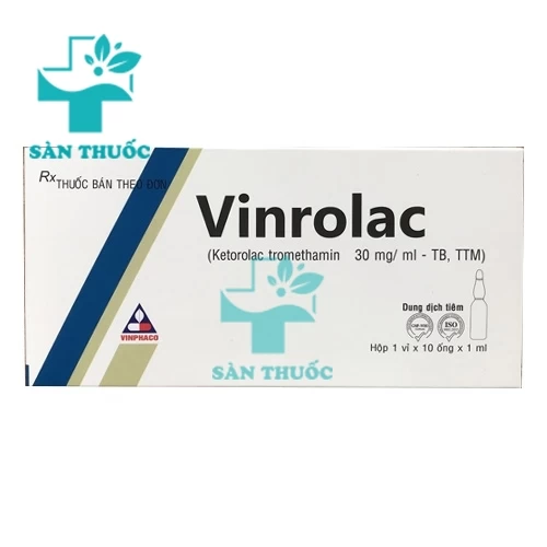 Vinrolac - Thuốc giảm đau sau phẫu thuật của VINPHACO