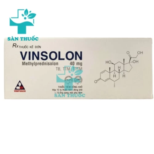 Vinsolon 40mg - Thuốc chống viêm hiệu quả