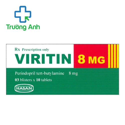 Viritin 8mg - Thuốc điều trị tăng huyết áp hiệu quả