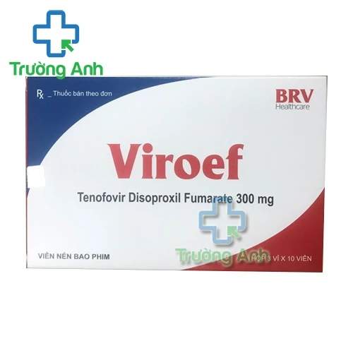 Viroef 300mg Dopharma - Thuốc điều trị nhiễm HIV và viêm gan B