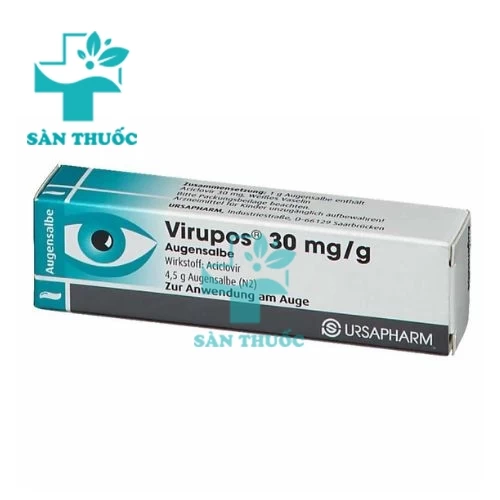 Virupos 30 mg/g - Thuốc mỡ tra mắt hiệu quả