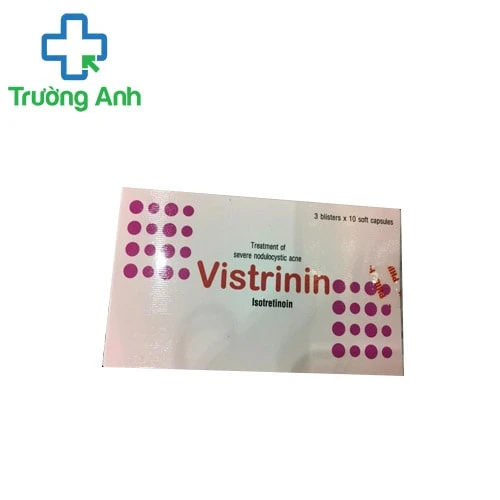 Vistrinin - Thuốc điều trị mụn trứng cá hiệu quả