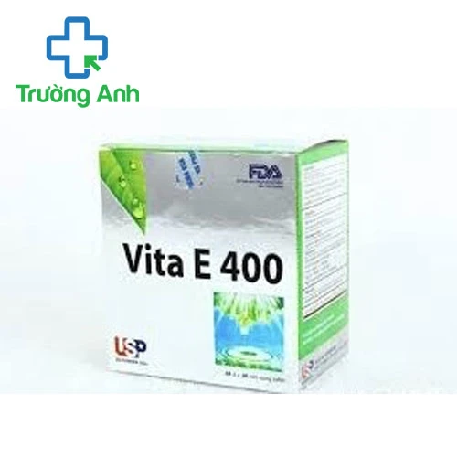 Vita E 400 USP - Giúp làm đẹp da, chống oxy hóa hiệu quả