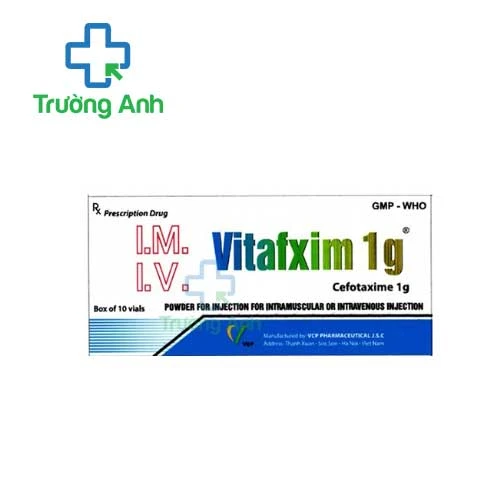 Vitafxim 1g VCP - Thuốc điều trị nhiễm khuẩn hiệu quả