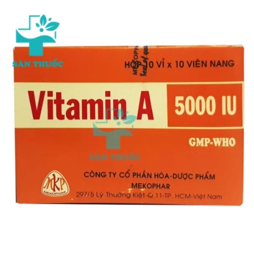 Vitamin A 5000 IU - Thuốc bổ sung vitamin A hiệu quả cho cơ thể