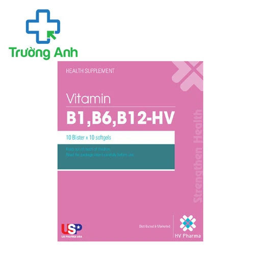 Vitamin B1,B6,B12- HV USP - Giúp tăng cường sức khỏe hiệu quả