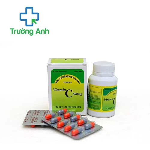 Vitamin C 500mg Vidipha - Thuốc điều trị thiếu vitamin C