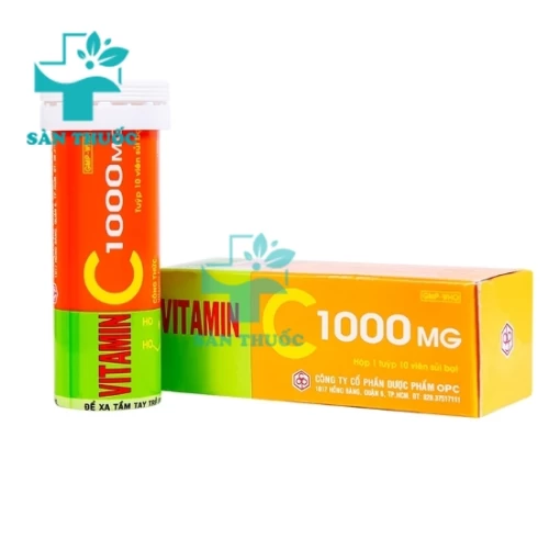 Vitamin C-OPC 100mg Hương cam - Giúp bổ sung vitamin C cho cơ thể