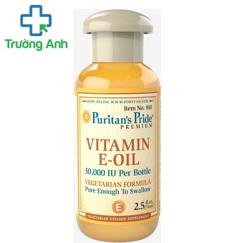 Vitamin E- Oil Puritan - Giúp làm đẹp da hiệu quả của Mỹ