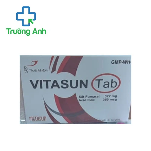 Vitasun Tab Medisun - Dự phòng và điều trị thiếu máu hiệu quả