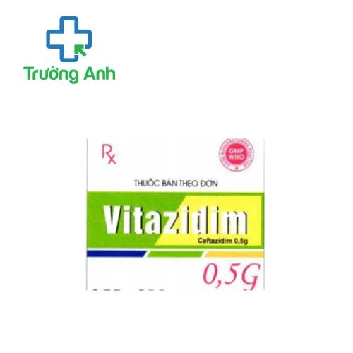 Vitazidim 0,5g VCP - Thuốc điều trị nhiễm khuẩn hiệu quả