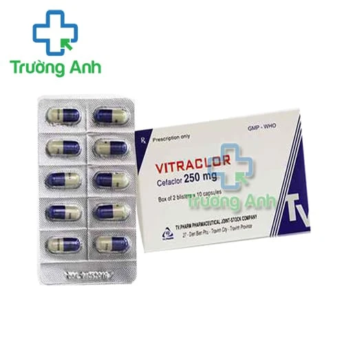 Vitraclor 250mg TV.Pharm - Thuốc điều trị nhiễm khuẩn