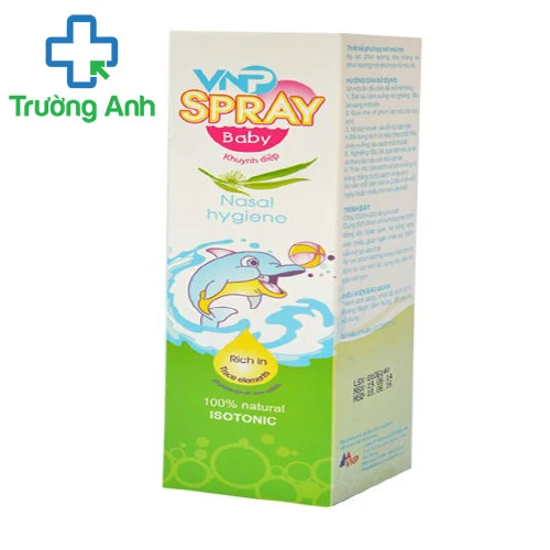 VNP Spray Khuynh Diệp - Dung dịch vệ sinh mũi cho trẻ hiệu quả