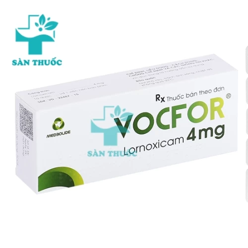 Vocfor 4mg - Thuốc chống viêm hiệu quả