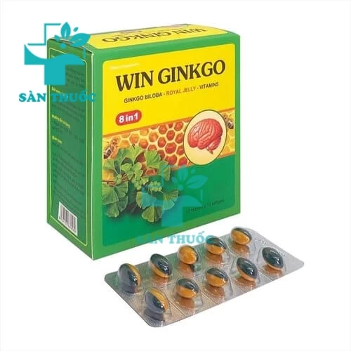 Win Ginkgo Trường Thọ - Hỗ trợ tăng cường tuần hoàn máu não